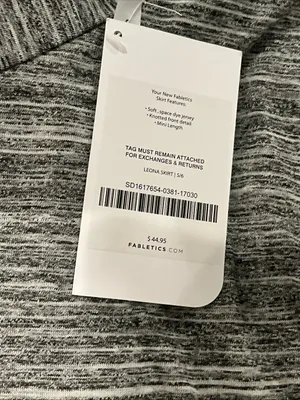 Women’s Heathered Gray Twist Front Skirt thumbnail 3