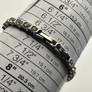 Women’s Silver-tone Watch Oval Dial with Crystals on the Band Working thumbnail 7