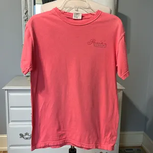 Comfort Colors Rosies Cantina Tshirt Womens Small Short Sleeve Shirt Cotton Coral thumbnail 3