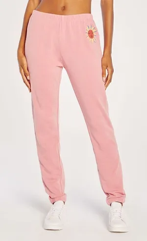 Wildfox Del Sol Knox Pants in Pink Bubble Gum. XS. Retails $98 thumbnail 1
