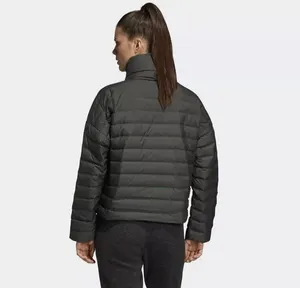 Adidas Varilite RL Jacket L Women's puffer quilted lightweight gray thumbnail 11