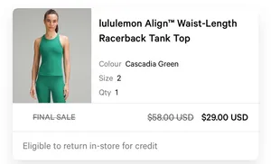 Lululemon Racerback Tank thumbnail 4