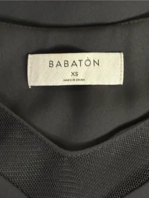 Babaton Galen camisole tank top black size Extra small NWT thumbnail 5