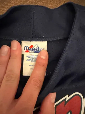 VTG Majestic Cleveland Indians Jim Thome Jersey-USA-Large thumbnail 6