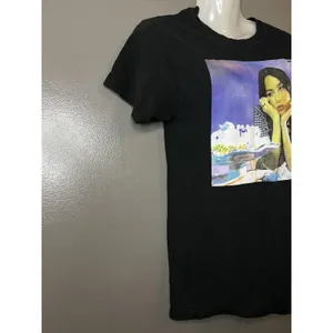 Olivia Rodrigo Sour Shirt Womens XS Black Album Cover Graphic Tee T-Shirt Music thumbnail 3