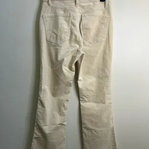 Mango Cream-Colored cropped flared Corduroy Jeans‎ thumbnail 9