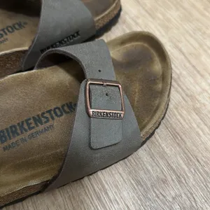 BIRKENSTOCK | Madrid Birkibuc Sandals in‎ Mocha thumbnail 6