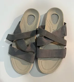 Dr. Scholl's Women's Gray Strappy Daytona Slide Sandals Size 8.5 thumbnail 1