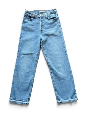 Levi’s Ribcage straight ankle jeans 28 thumbnail 1