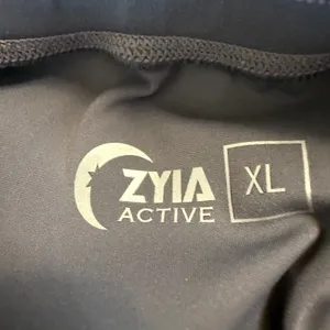 Zyia Active Womens Everywhere‎ Zipper Joggers Grey XL Drawstring Athletic Pants thumbnail 3