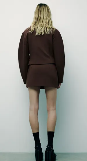 Elegant Brown Skirt thumbnail 5