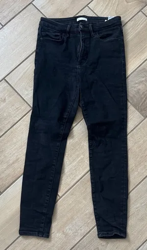 Good American Jet Black Skinny Jeans / W15 thumbnail 1