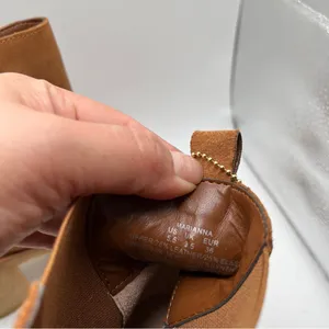 NWOBLauren Ralph Lauren Marianna Suede Waterrepellent Chunky Heel Ankle Boot 5.5 thumbnail 13
