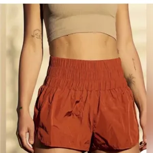 FP Movement by Free People Brown Athletic Shorts High-Rise Relaxed Fit thumbnail 1