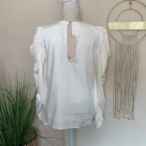 nwt // revolve keepsake the label wistful top White thumbnail 7