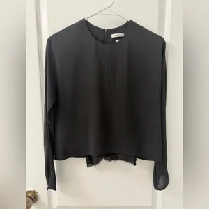 Aritzia Babaton Arturo Black Top (Size XXS) thumbnail 2