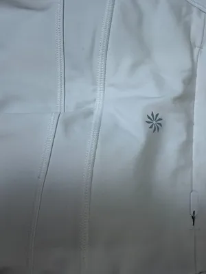 ATHLETA Ace Tennis Skort Skirt 13.5" Long White Size Medium thumbnail 7