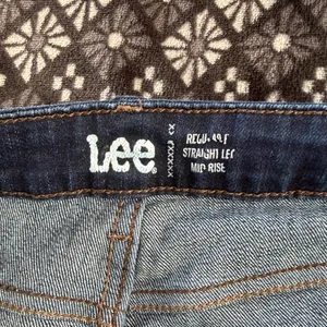 Lee Regular Straight Leg Jeans thumbnail 4