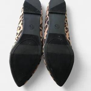 NWT Leopard animal print ballet ballerina flats bow detail pointed toe-6.5 #coquette thumbnail 5