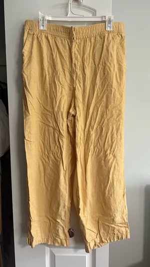 Old Navy Linen Pants Wide-Leg thumbnail 1