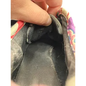 Coach Zoe Poppy Signature High‎ Top Sneakers 7B Black Gray Multi Monogram Y2K thumbnail 13