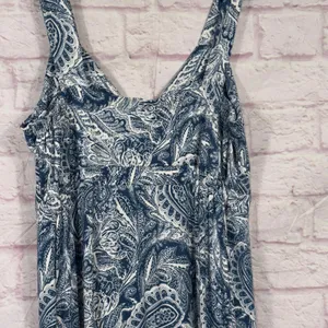 Misimu Small Maternity Blue Paisley Maxi Dress thumbnail 8