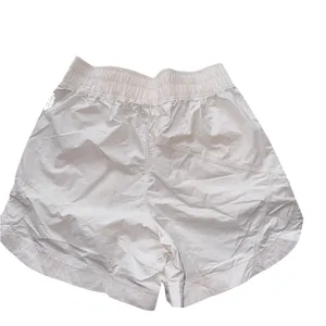 NEW Free People Athletic Running Shorts Elastic Waist Flowy Gym XS Latte thumbnail 3