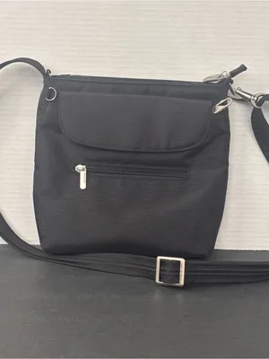 Travelon Anti-Theft Classic Mini Shoulder Bag Black RFID Crossbody Travel thumbnail 2