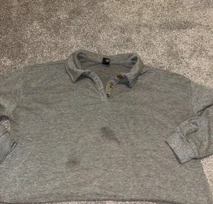 Wild Fable Cropped Henley Top thumbnail 2