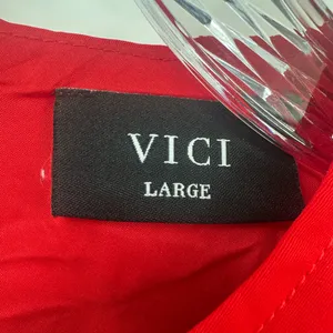 Vici Collection Women's Red Dear Me Fit And Flare‎ Bow Mini Dress Size Large thumbnail 5