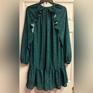 Rebecca Minkoff Floral Ruffled Mini Dress Size Medium thumbnail 6