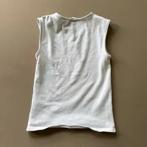 Zara Ribbed V-Neck Tank thumbnail 2