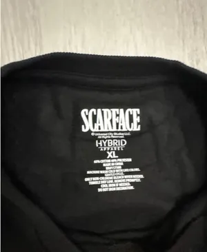 SCARFACE CLASSIC Adult Pullover Crewneck Sweatshirt X-Large Black NWT thumbnail 3
