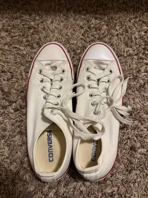 Low Too White Converse All Star Shoes thumbnail 5