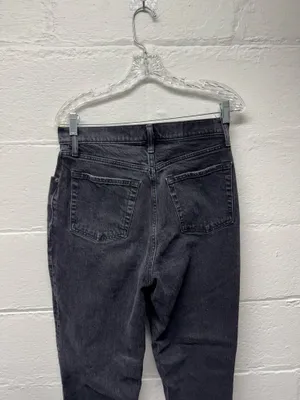 Abercrombie & Fitch The 90s Ultra High Rise Black Jeans thumbnail 10