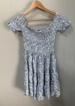 Altar’d State Clarita Off The Shoulder Dress Size Large thumbnail 4
