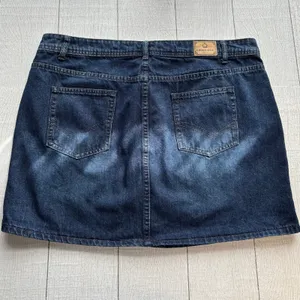 ChouYaTou Blue Denim Mini Skirt XL Cotton Blend thumbnail 2