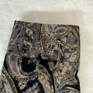 Joanne Scott blazer Womens 4 corduroy paisley made in usa 100% cotton‎ thumbnail 2
