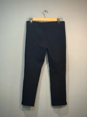 Black Betabrand Cropped Stretch Yoga Work Pants Size S EUC thumbnail 2