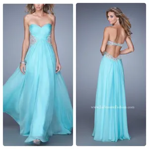 La Femme Elegant Chiffon‎ Gown Size 6 New with Tags thumbnail 2