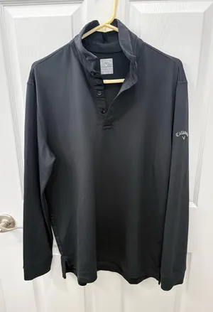 Callaway size medium opti- dri black shirt thumbnail 1