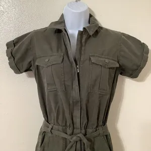 The Normal Brand Jumpsuit XS Utility Military Gorpcore Retro 100% Cotton Chores‎ thumbnail 6