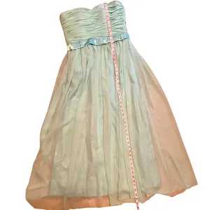 Strapless Sweetheart Neckline Mint Green Homecoming Prom Dress thumbnail 4