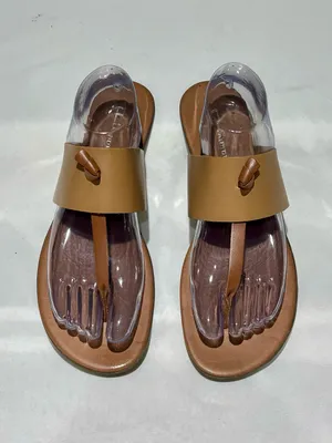 Chinese Laundry Cognac Toe-Loop Slide Sandals thumbnail 2