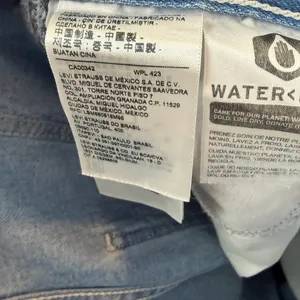 Levi's Utility High Loose Cargo Jeans in‎ Blue Size 27 thumbnail 8