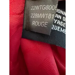 Guess Red Double Breasted Belted Pea Coat Women Size S Rouge Wool Blend Jacket thumbnail 8