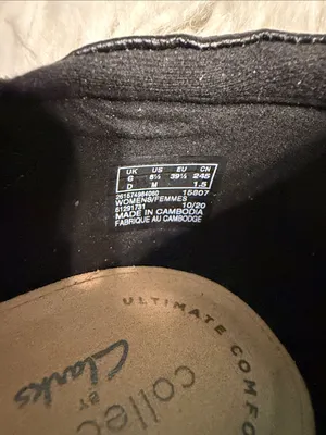 Clarks Black Low Heel Mary Jane Pumps size 8.5 BNWOT see all photos thumbnail 4