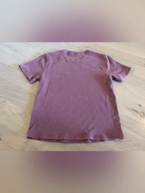 Vuori Pose Fitted ribbed Tee mauve women’s size medium thumbnail 5
