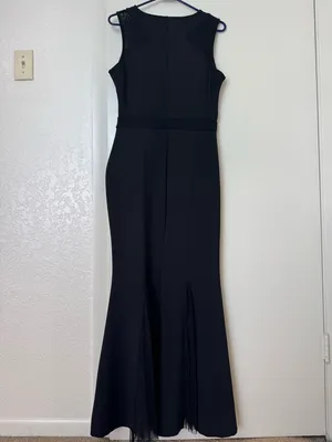 Candalite Black Mermaid Maxi Dress NWT Size M thumbnail 5