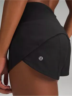 Lululemon Speed Up Low-Rise Lined Short 2.5", Black, Size 12, NWT thumbnail 7